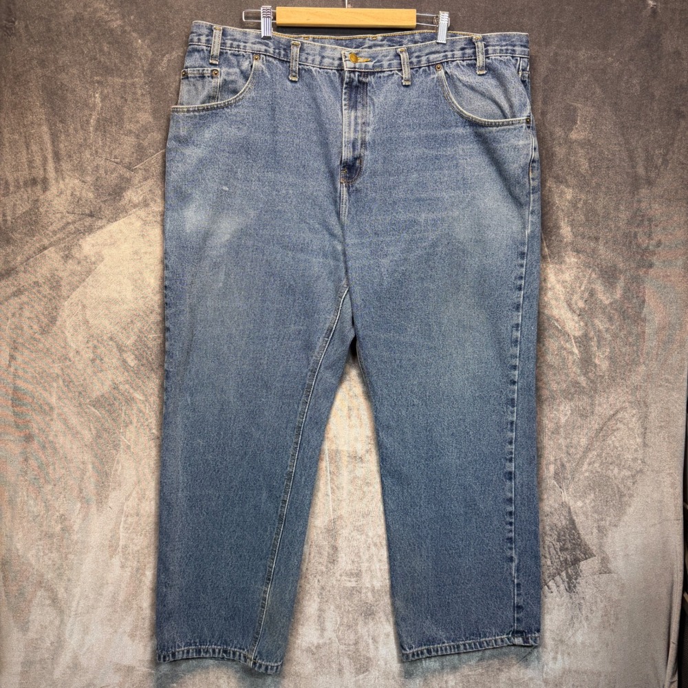 Rural King Jeans Mens Blue Regular 46x30 Workwear Denim Casual